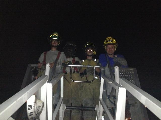 Aerial Training - 100 Feet Up.