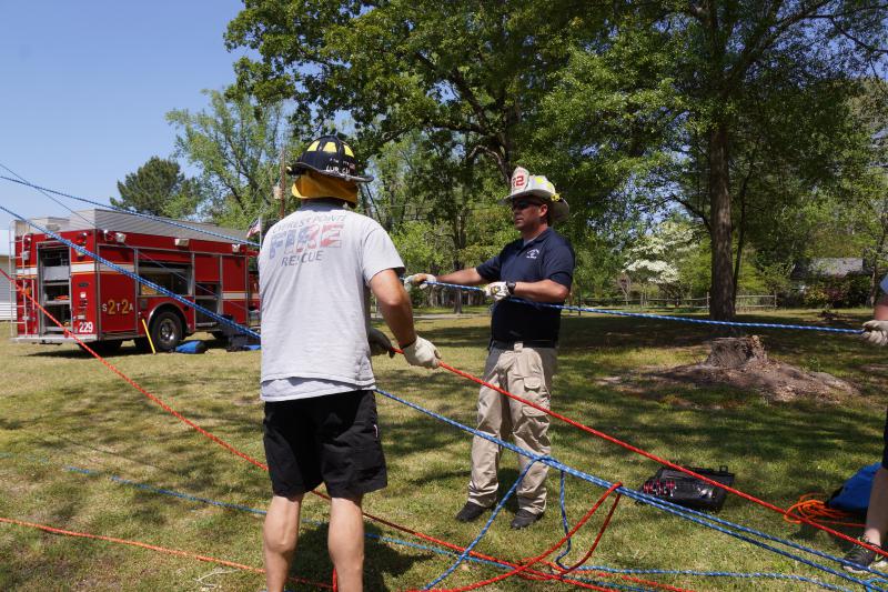 Rope Training - Cypress Pointe Fire & Rescue