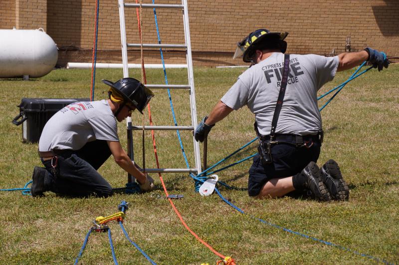 Rope Training - Cypress Pointe Fire & Rescue