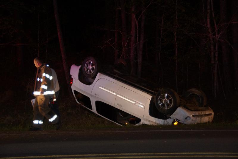 Roll-Over Wreck on Cypress Church Road - Cypress Pointe Fire & Rescue