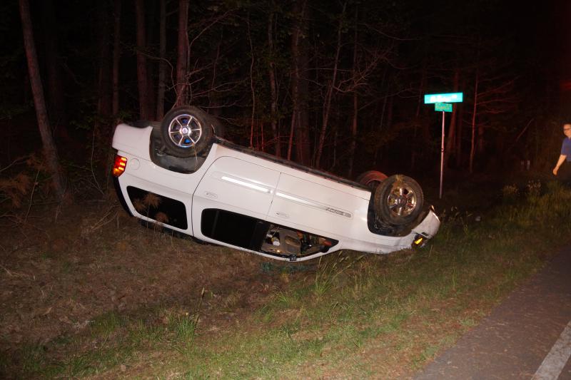 Roll-Over Wreck on Cypress Church Road - Cypress Pointe Fire & Rescue