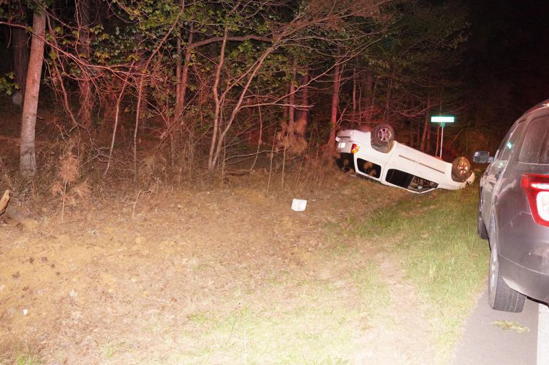 Roll-Over Wreck on Cypress Church Road - Cypress Pointe Fire & Rescue