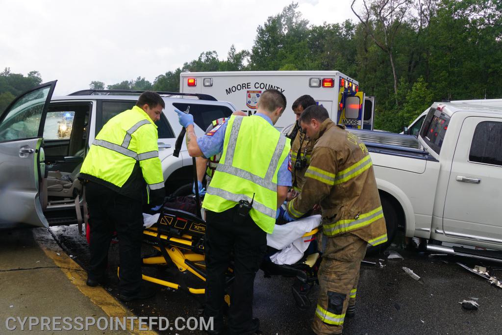 Two Vehicle Accident on the U.S. 1 By-Pass - Cypress Pointe Fire & Rescue