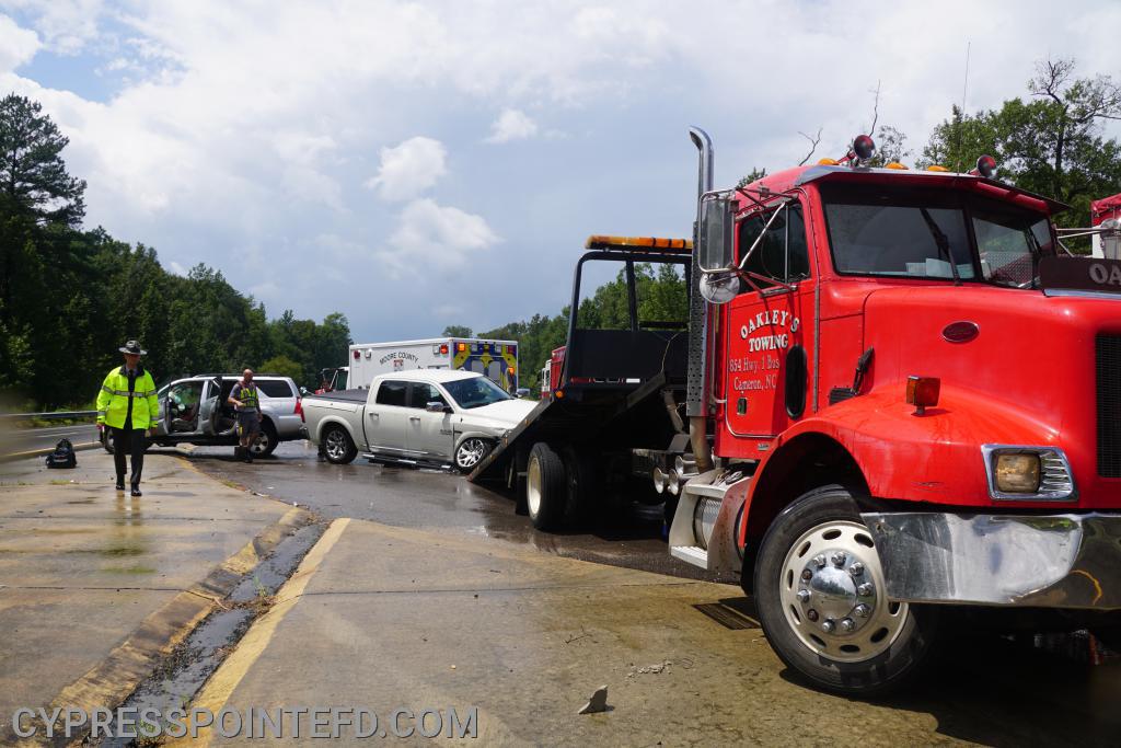 Two Vehicle Accident on the U.S. 1 By-Pass - Cypress Pointe Fire & Rescue