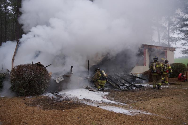 Mobile Home Fire on Long Point Road - Cypress Pointe Fire & Rescue