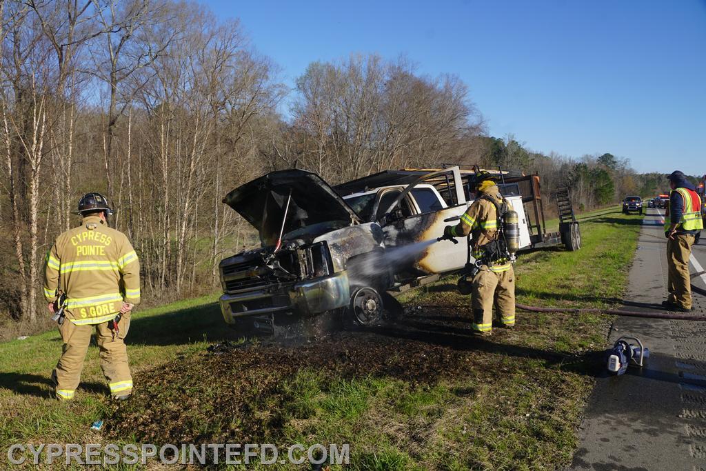 Vehicle Fire on U.S. 1 - Cypress Pointe Fire & Rescue