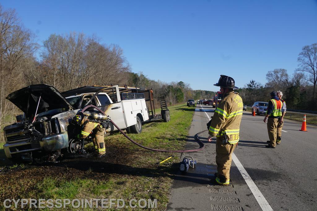 Vehicle Fire on U.S. 1 - Cypress Pointe Fire & Rescue