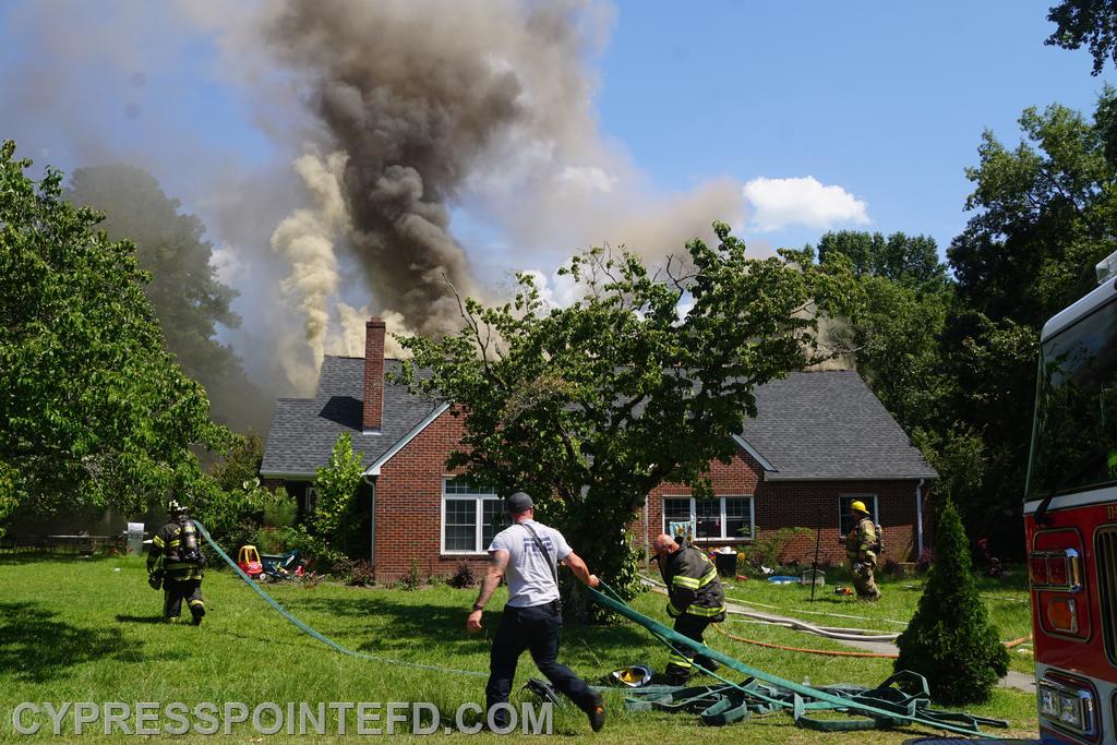 CPFR Responds to Carthage for Structure Fire - Cypress Pointe Fire & Rescue