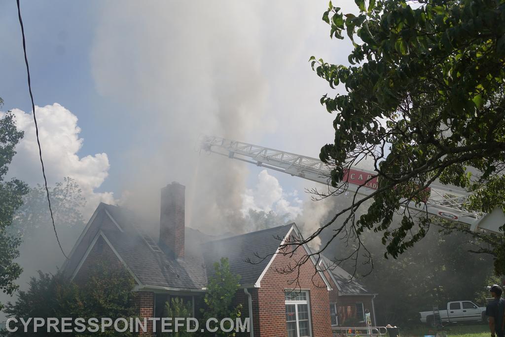 CPFR Responds to Carthage for Structure Fire - Cypress Pointe Fire & Rescue