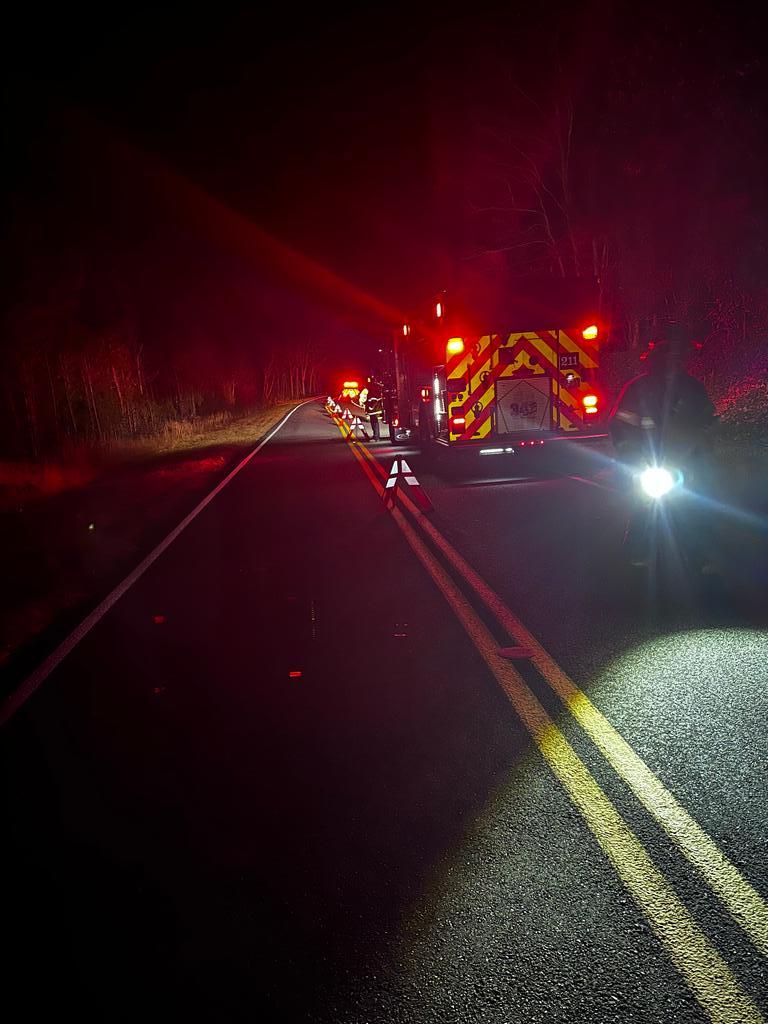 Roll-Over Wreck on Cypress Road - Cypress Pointe Fire & Rescue